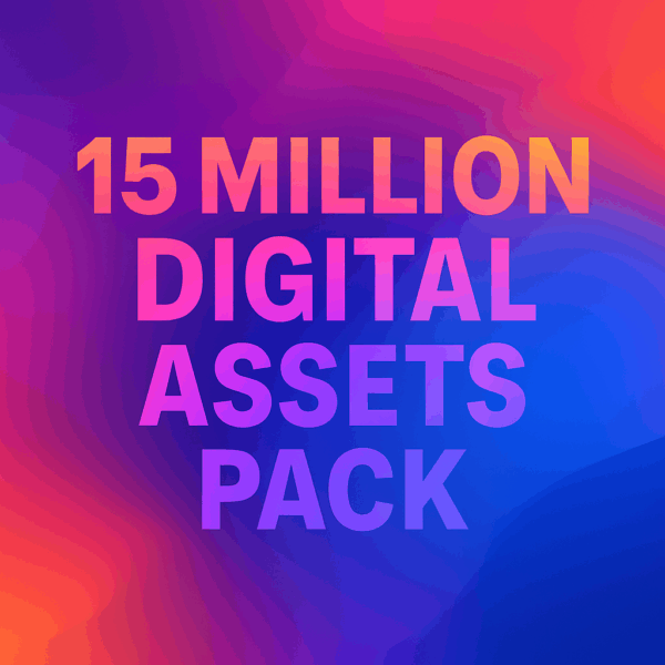 15 MILLION DIGITAL ASSETS PACK